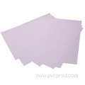 Printable white PVC plastic sheet for cards